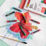 Pastel ulei solubil Mont Marte 24 buc/set - imagine 9