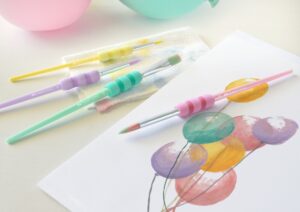Pensule Soft Touch pastel Faber-Castell 4 buc/set