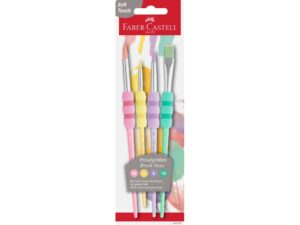 Pensule Soft Touch pastel Faber-Castell 4 buc/set