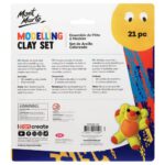 Plastilină Modeling Clay + mulaje Mont Marte 21 piese - imagine 2