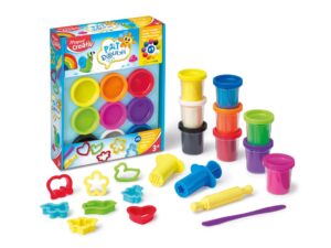 Plastilină Pat'Dough 9 culori + 12 accesorii