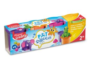 Plastilină Pat'Dough Fancy 4 culori