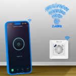 Priză de perete WiFi Tellur Smart, 3600W, 16A, PD20W, USB 18W, monitorizare consum, alb