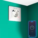 Priză de perete WiFi Tellur Smart, 3600W, 16A, PD20W, USB 18W, monitorizare consum, alb