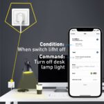 Priză WiFi Tellur Smart, monitorizare consum, 3680W, 16A, alb Priză WiFi Tellur Smart, monitorizare consum, 3680W, 16A, alb