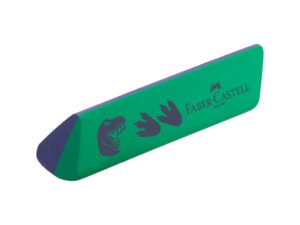 Radieră creion dust free dinozauri Faber-Castell