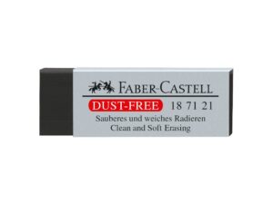 Radieră creion dust free neagra 20 Faber-Castell
