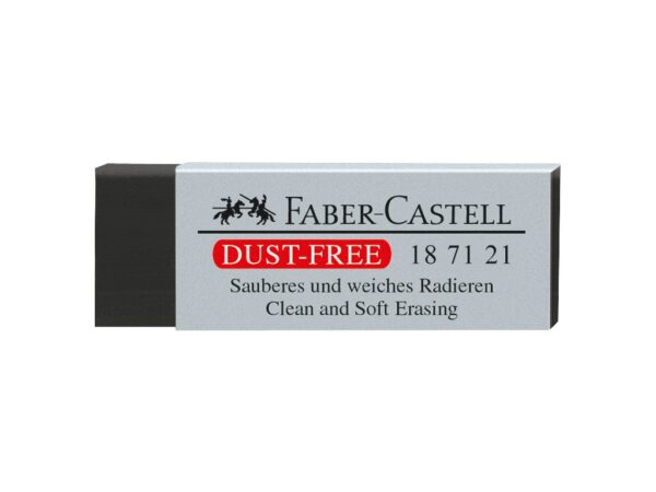 Radieră creion dust free neagra 20 Faber-Castell
