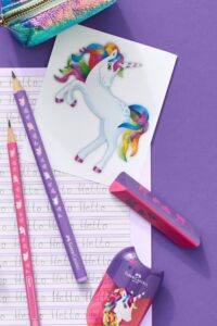 Radieră creion dust free unicorni Faber-Castell