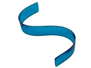 Riglă flexibilă color 30 cm