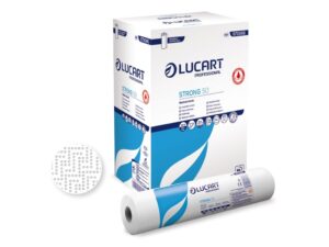 Rolă medicală Lucart Strong 50, 2 str, albă, 50cmx50m