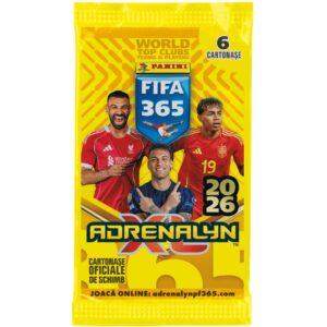 Set 24 plicuri cartonașe Panini, FIFA 365 Adrenalyne 2025-2026