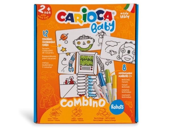 Set creativ Carioca Baby 2+ Robots