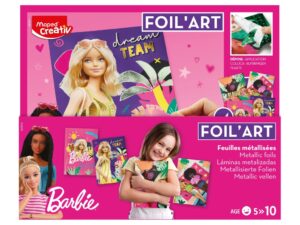 Set creativ Maped Barbie Foil'Art
