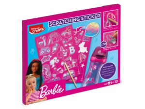 Set creativ Maped Barbie Scratch stickers