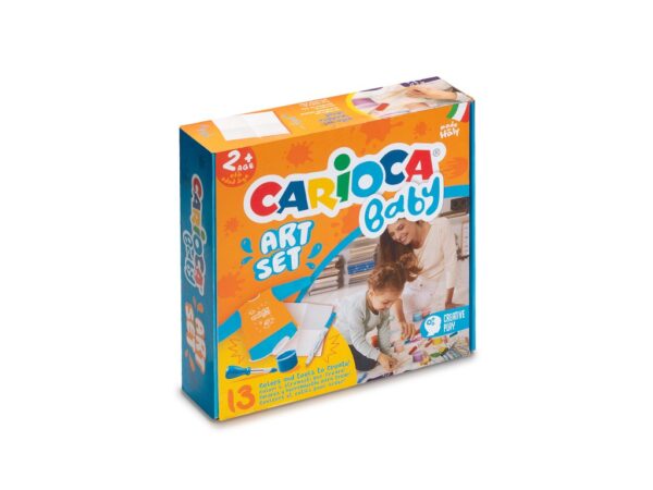 Set cu jocuri creative CARIOCA BABY Art