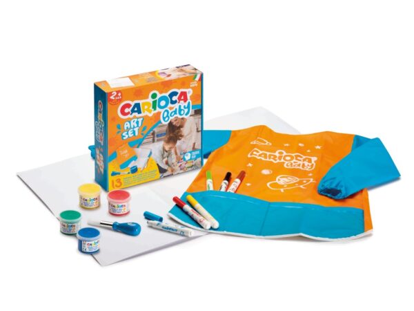 Set cu jocuri creative CARIOCA BABY Art