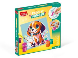 Set Maped Creativ Paint by number - Câine și Vulpe