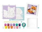 Set Maped Creativ Paint by number - Câine și Vulpe - imagine 4