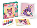 Set Maped Creativ Paint by number - Pisică și Iepure - imagine 3
