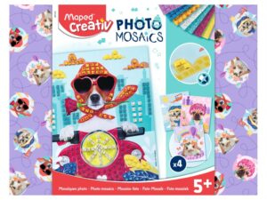 Set Maped Creativ Photo Mosaics - Cute animals