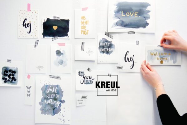 Set lettering și transfer foto, Paper Love Kreul