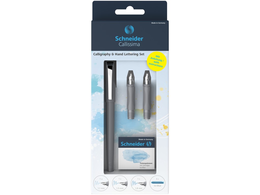 set-stilou-callissima-schneider-blister Set stilou Callissima Schneider pe blister - imagine 1