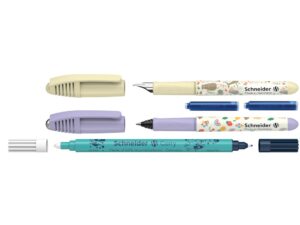 Set stilou + roller Schneider Zippi + pic Corry + 2 rezerve/blister