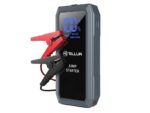 Starter auto portabil Tellur, 12V, 1500A, baterie externă, 16800mAh, lanternă, gri