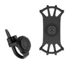 Suport detașabil Tellur de telefon 4"-6.5" pentru bicicletă BPH100, negru