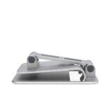Suport Telefon Birou Tellur, Aluminiu, Argintiu