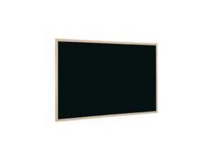 Tablă neagră cu ramă din lemn 40 x 30 cm