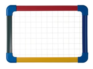 Tablă școlară cu ramă color A3 Bi-Silque