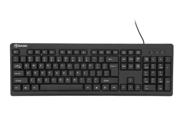 Tastatură cu fir Tellur Basic, US, USB, negru