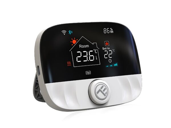 Termostat de ambient WiFi Tellur Smart, TSH02, Negru