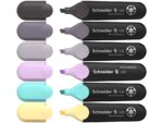 Textmarker Schneider Job 6 cul/set inclusiv gri
