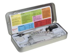 Trusă geometrie Maped Essentials metal 9 piese