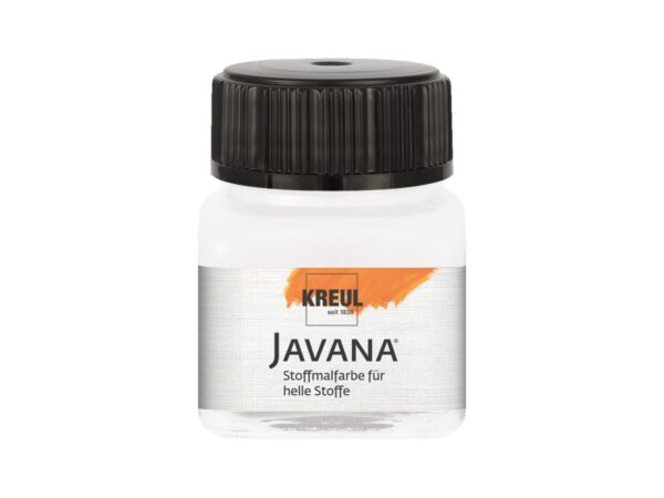 Vopsea pentru textile deschise la culoare Javana, 20 ml