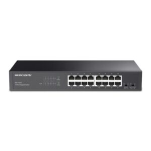 16-Port Gigabit Desktop/Rackmount Switch, interfata 16×10/100/1000Mbps RJ45 Ports, Auto-Negotiation - MS116GS