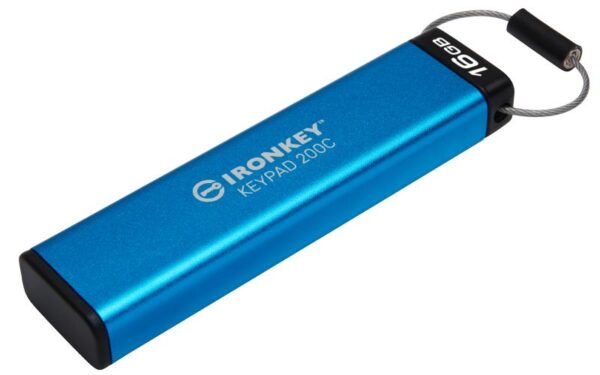 16GB Kingston Ironkey Keypad 200C USB Fl - IKKP200C/16GB