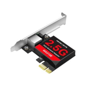 2.5 Gigabit PCIe Network Adapter SPEED: 2.5 Gbps SPEC: 1×RJ45 - MA310E