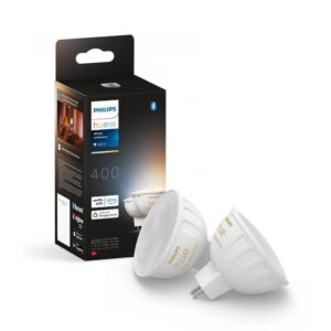 2 Becuri LED inteligente Philips Hue MR16, Bluetooth - 000008719514491588