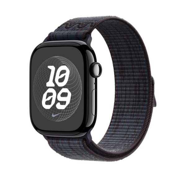 46mm Black/Blue Nike Sport Loop - MYJD3ZM/A