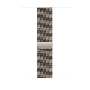 46mm Natural Milanese Loop - S/M - MGJ24ZM/A
