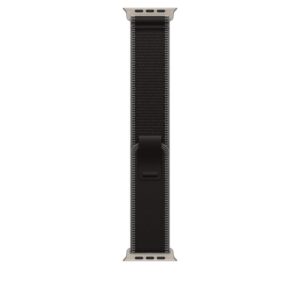 49mm Black/Charcoal Trail Loop - M/L - Natural Titanium Finish - MFT94ZM/A