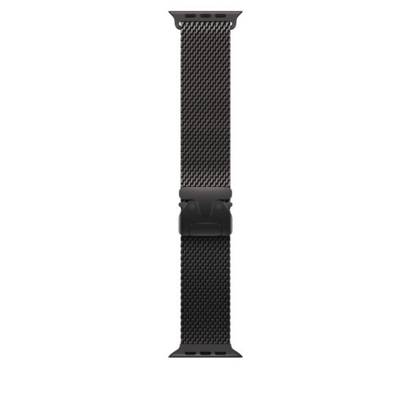 49mm Black Titanium Milanese Loop - Large - MGHU4ZM/A
