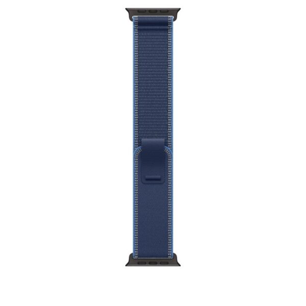 49mm Blue/Bright Blue Trail Loop - M/L - Black Titanium Finish - MG9R4ZM/A