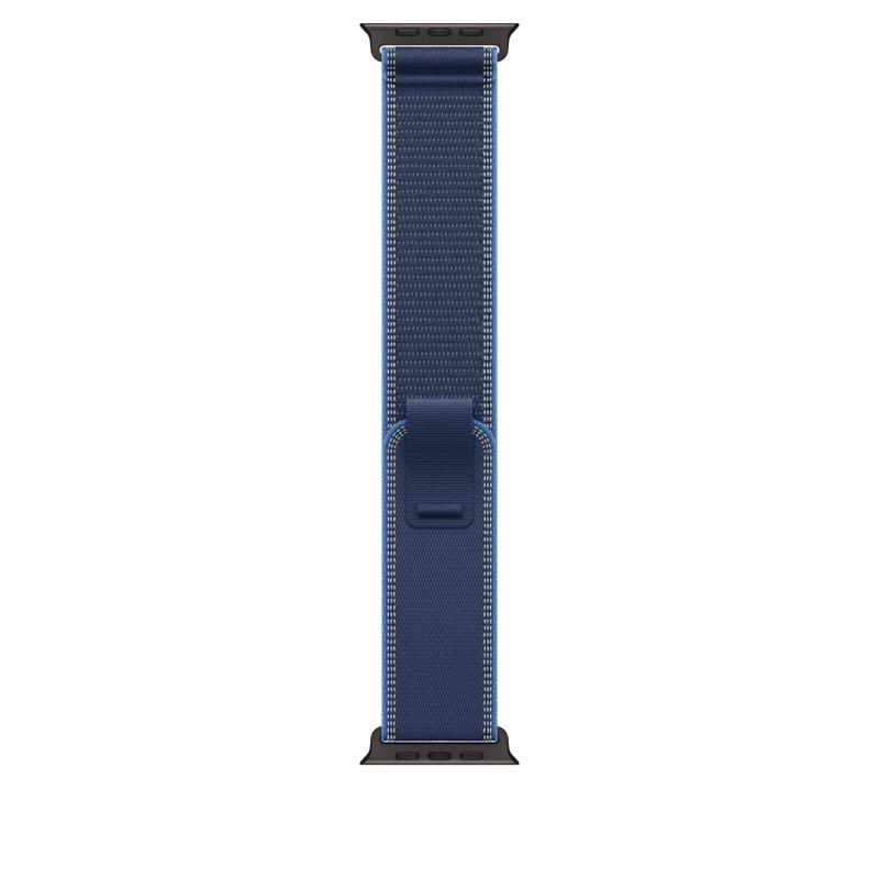 49mm Blue/Bright Blue Trail Loop - M/L - Black Titanium Finish - MG9R4ZM/A 49mm Blue/Bright Blue Trail Loop - M/L - Black Titanium Finish - MG9R4ZM/A