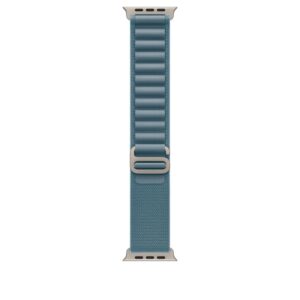 49mm Light Blue Alpine Loop - Medium - Natural Titanium Finish - MFTJ4ZM/A