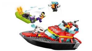 60373 Barca de salvare a pompierilor - LEGO60373